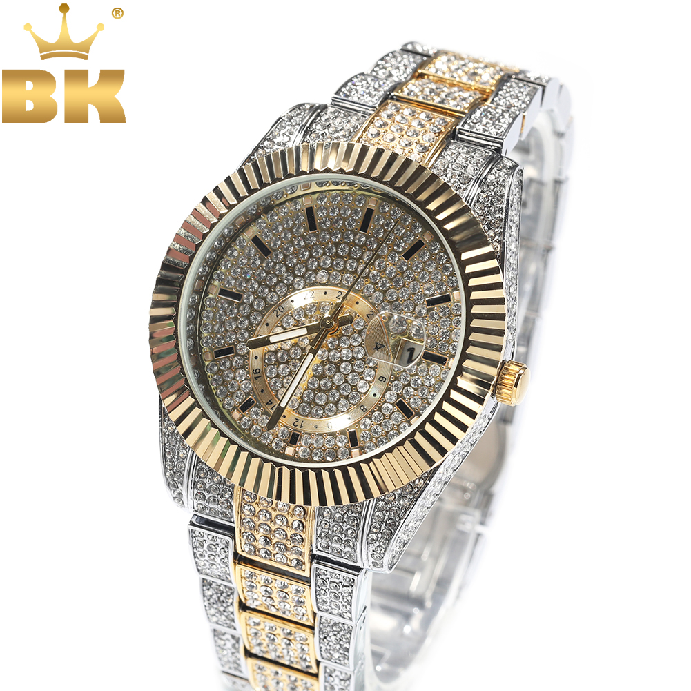 Watch Winder Compact - THE BLING KING Men's Watch Iced
