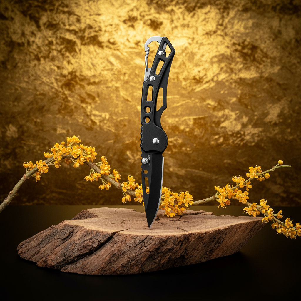 Edc Concealed Carry Knife - Outdoor Folding Pocket Knife Stainless Steel