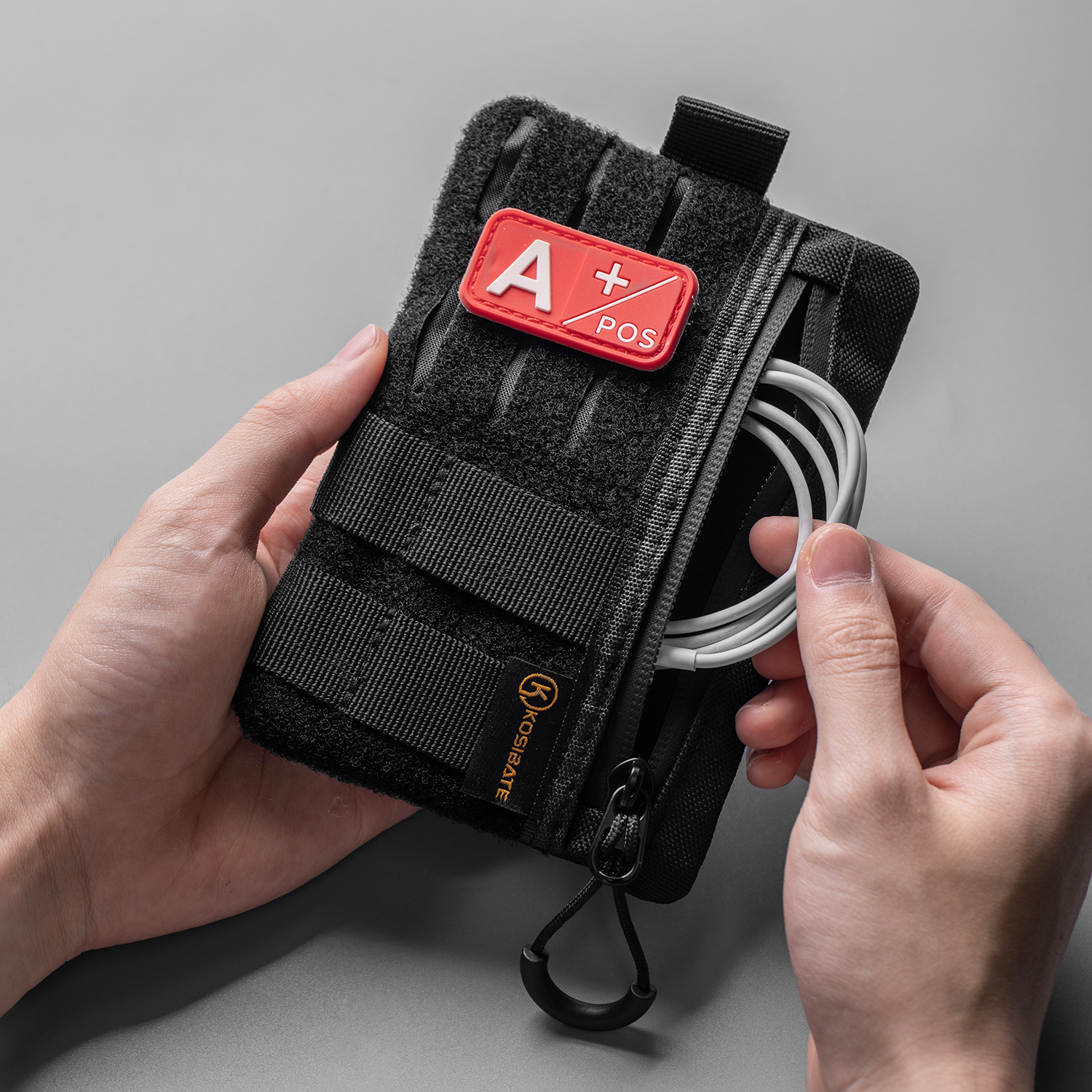 Edc Carry Coins - EDC Organizer Pouch with DIY Patch
