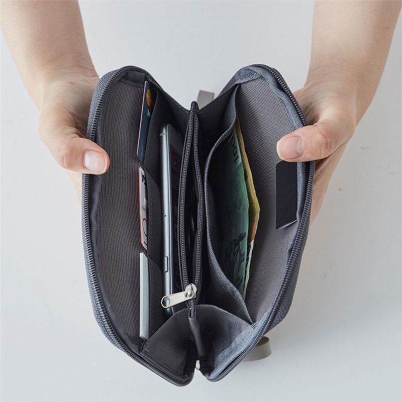 Edc Carry Card - 1pcs Creative Nylon Travel Passport Holder