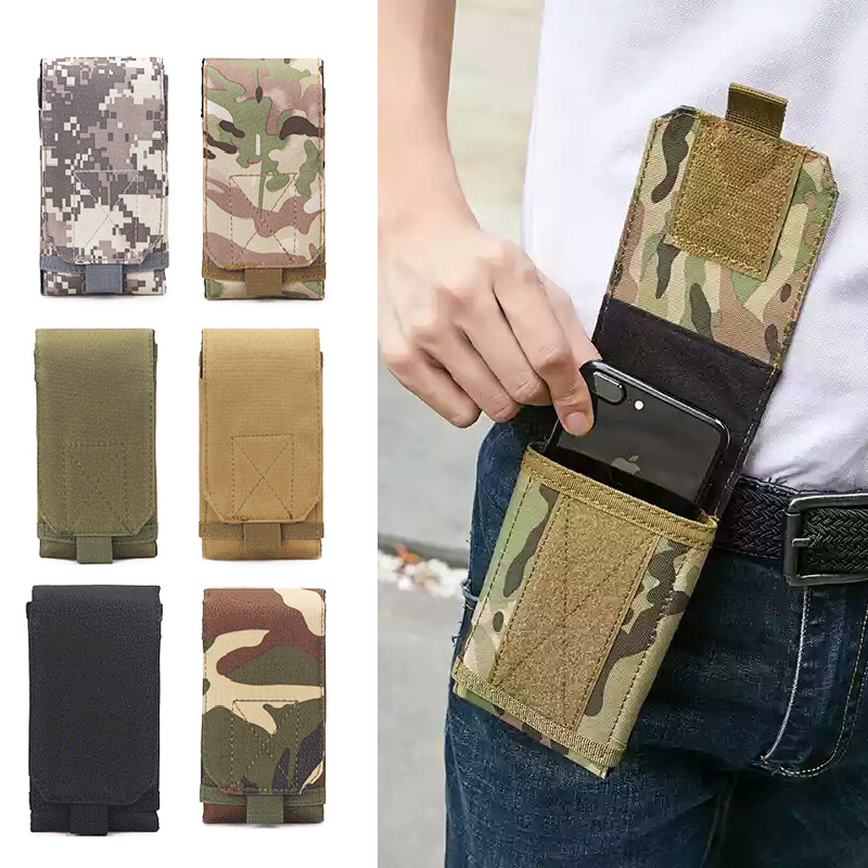 Edc Carry Items - 6 Inch Tactical Camo Cell Phone