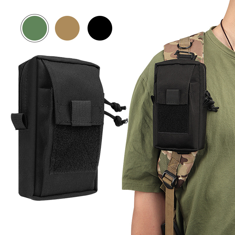 Edc Carry Kit - Molle Backpack Strap Bag Phone Holder
