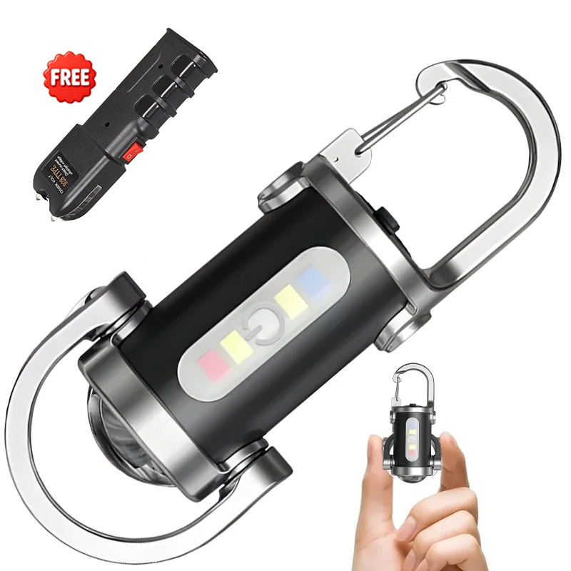 USB Rechargeable Keychain Flas - Keychain Flashlight บทวิจารณ์และราคา