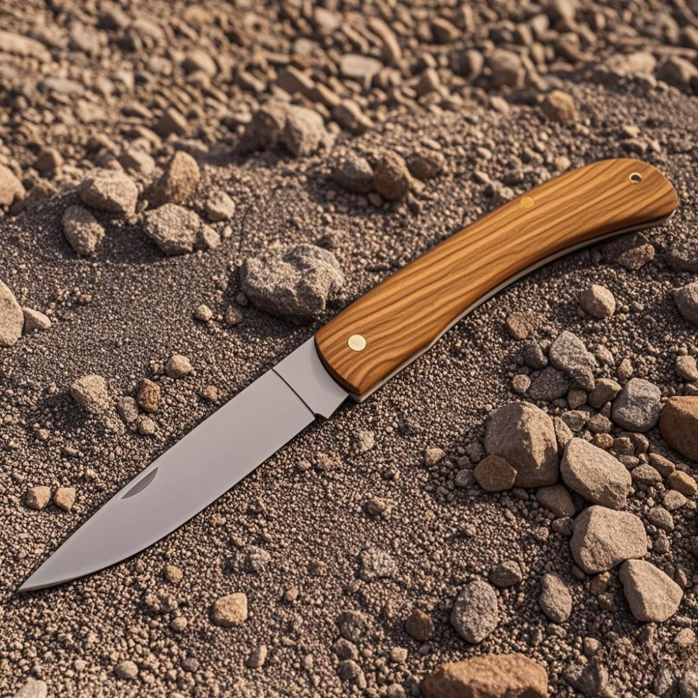 Rosewood Handle Pocket Knife S - Edc Daily Carry บทวิจารณ์และราคา