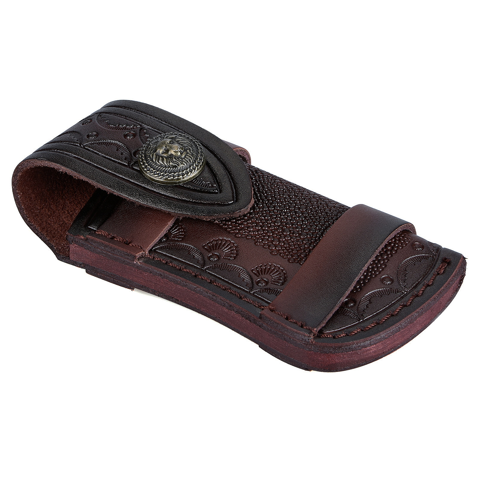 Folding Knife Holder Outdoor T - Leather Edc. Carry Pouch บทวิจารณ์และราคา