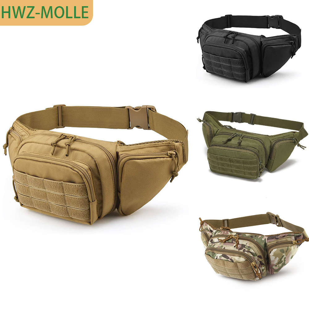 Tactical Molle Fanny Pack Wais - Edc Concealed Carry Fanny Pack บทวิจารณ์และราคา