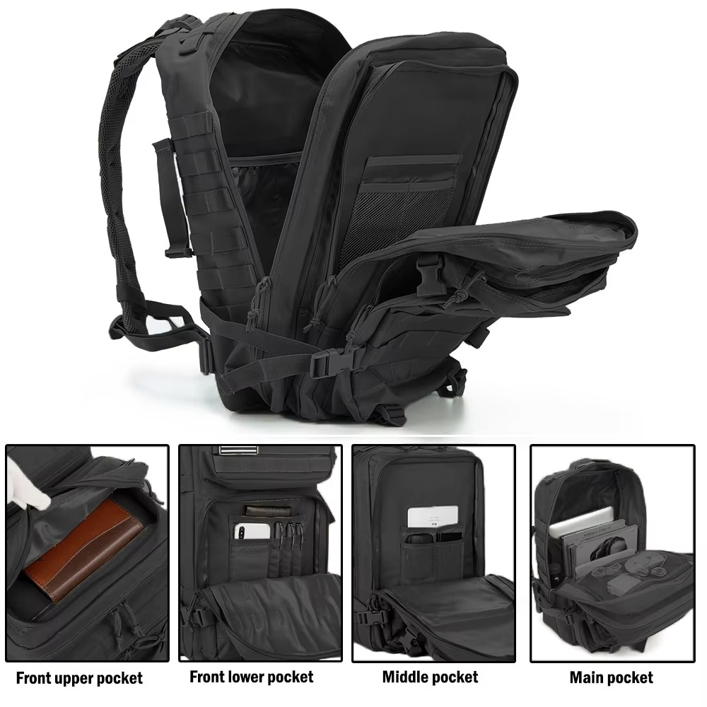 30L/50L Man Tactical Backpacks - Edc Carry Items บทวิจารณ์และราคา
