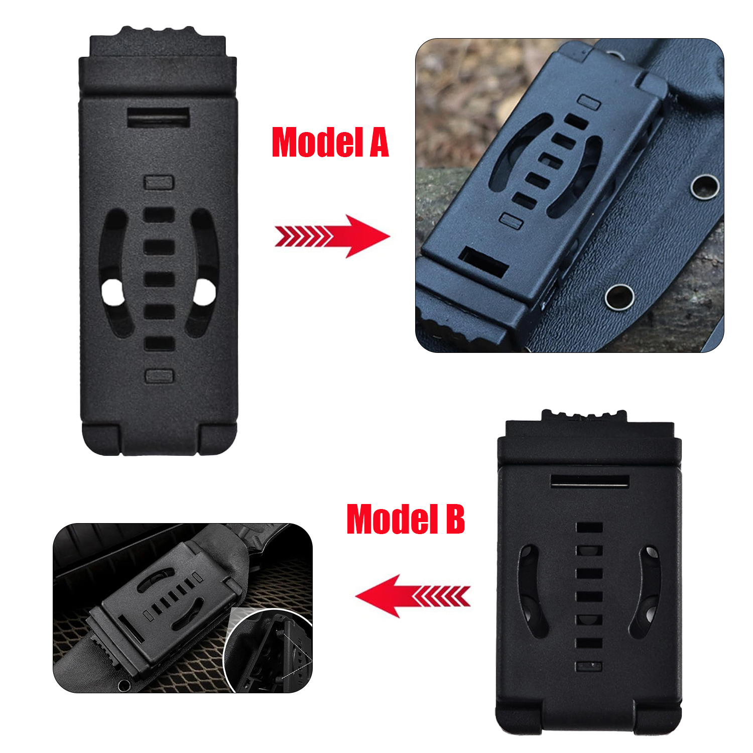 Tactical Knife Clip Holster -  - Edc Carry Holster บทวิจารณ์และราคา