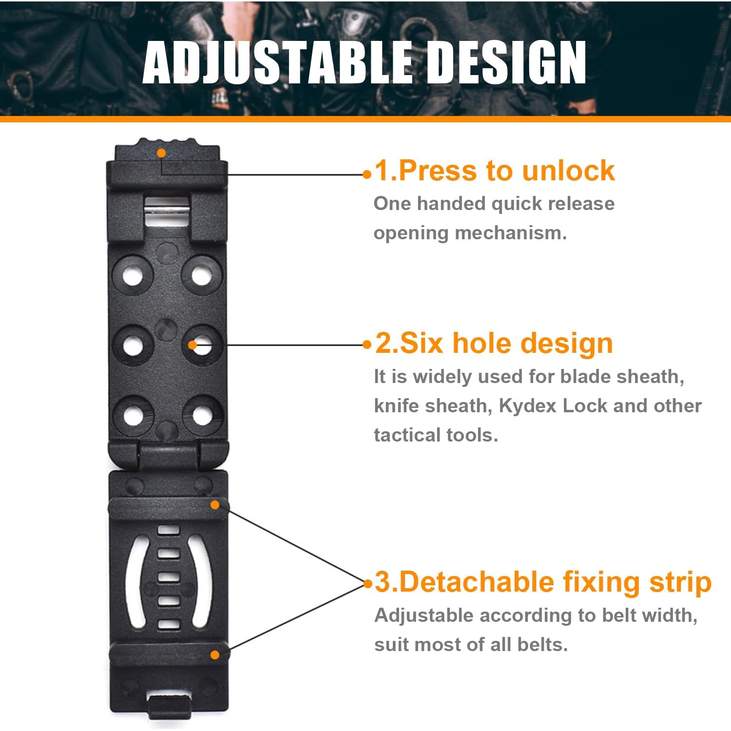 Tactical Knife Clip Holster -  - Edc Carry Holster บทวิจารณ์และราคา