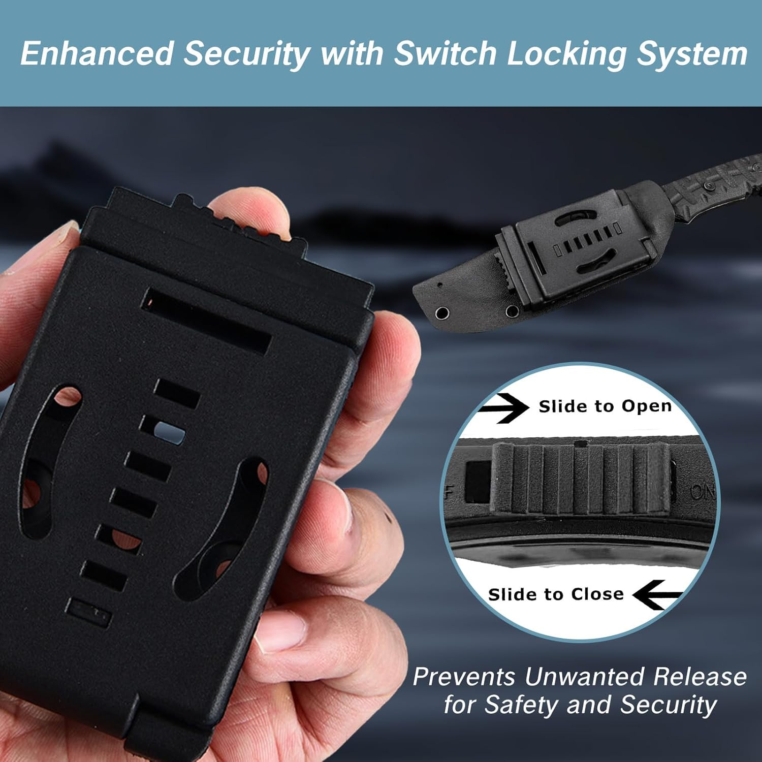 Tactical Knife Clip Holster -  - Edc Carry Holster บทวิจารณ์และราคา