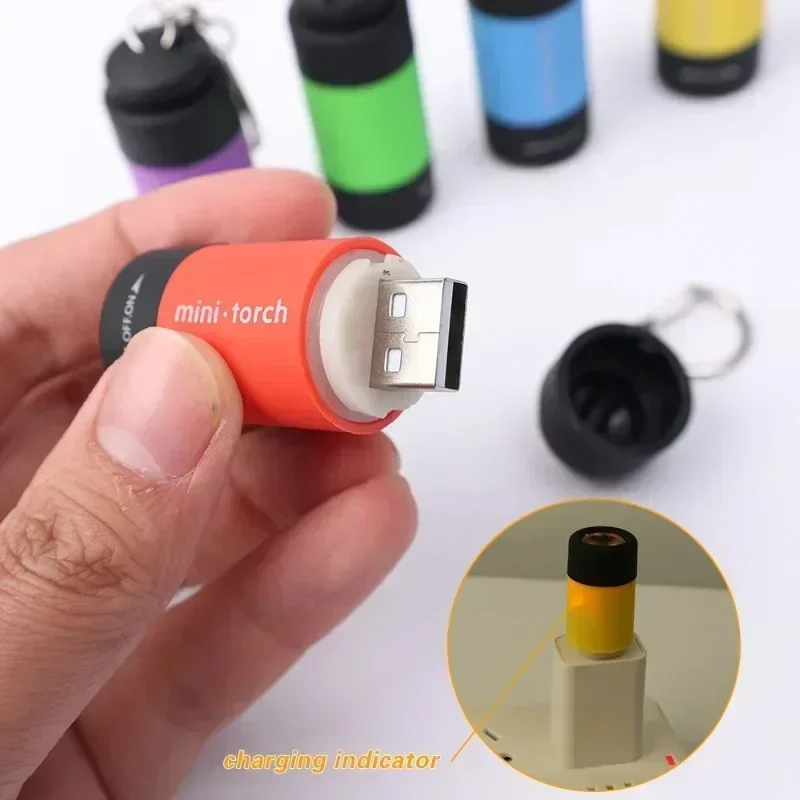 USB Rechargeable LED Multifunc - Keychain Flashlight บทวิจารณ์และราคา