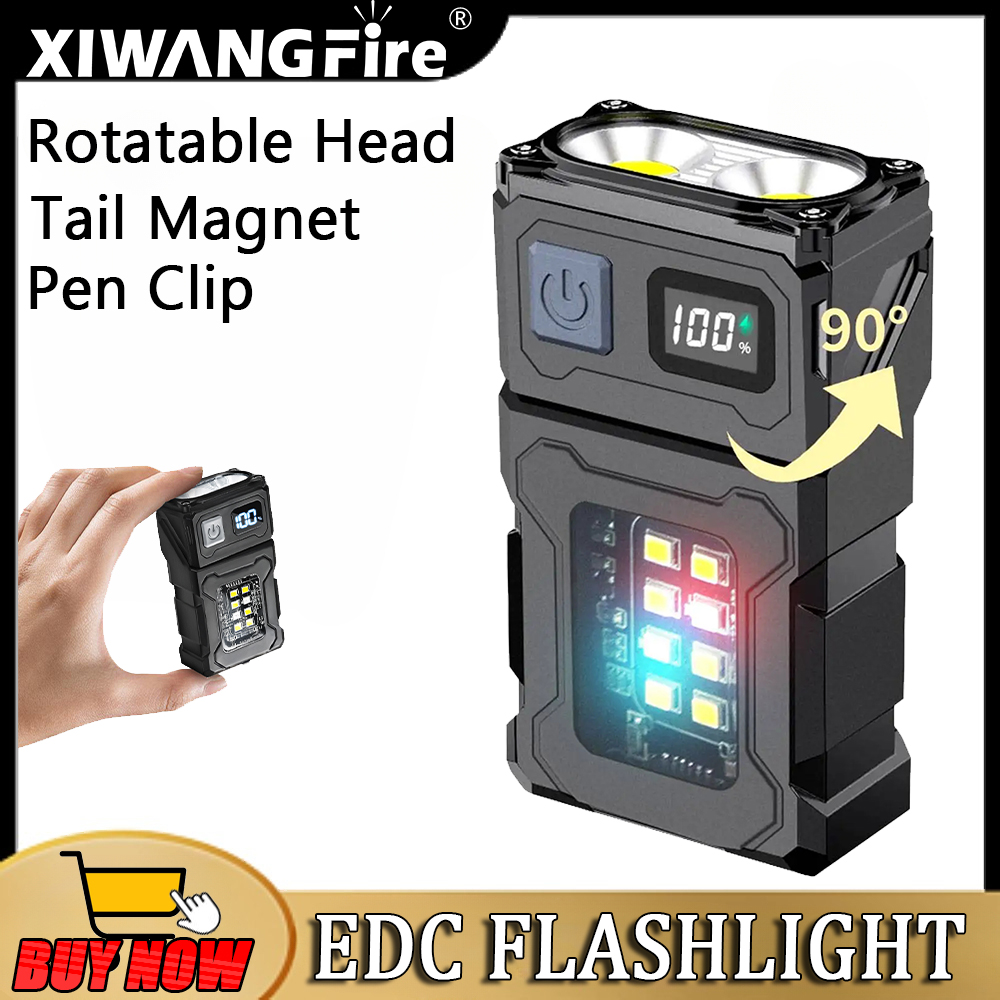 Mini LED Handheld Flashlights  - Keychain Flashlight บทวิจารณ์และราคา