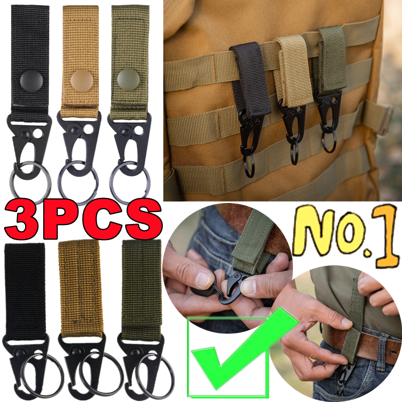 1/3PCS Tactical Nylon Webbing  - Edc Carry Kit บทวิจารณ์และราคา