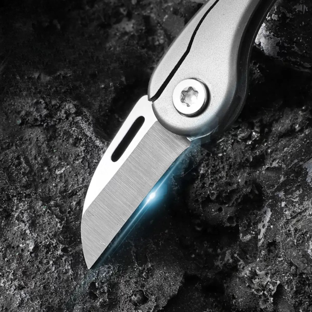 New Retro Mini Titanium Alloy  - Edc Concealed Carry Knife บทวิจารณ์และราคา
