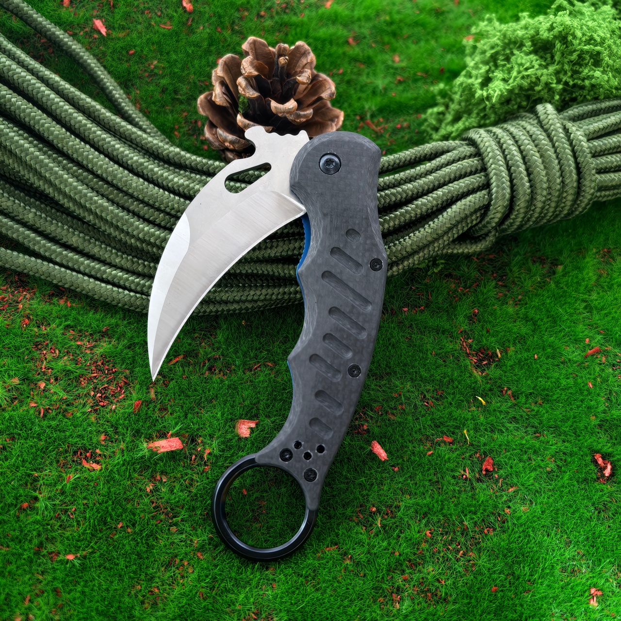 Claw shaped folding knife with - Edc Daily Carry บทวิจารณ์และราคา