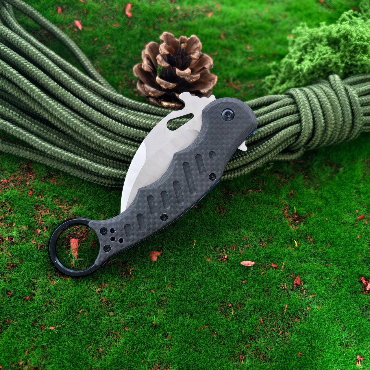 Claw shaped folding knife with - Edc Daily Carry บทวิจารณ์และราคา