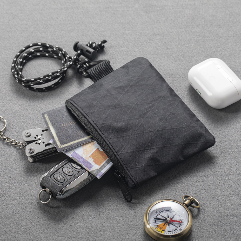 Mini EDC Neck Wallet Coin Purs - Edc Carry Card บทวิจารณ์และราคา