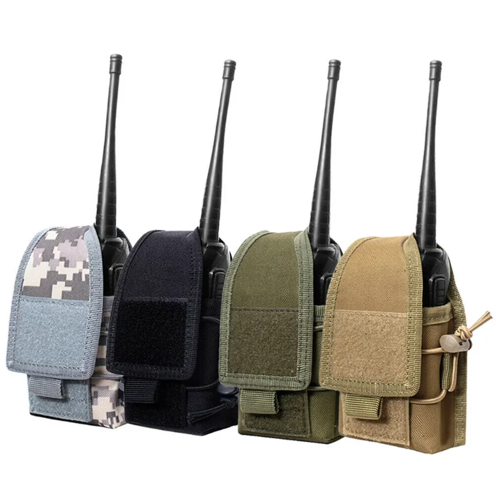 Tactical Molle Radio Pouch Tal - Edc Carry Holster บทวิจารณ์และราคา