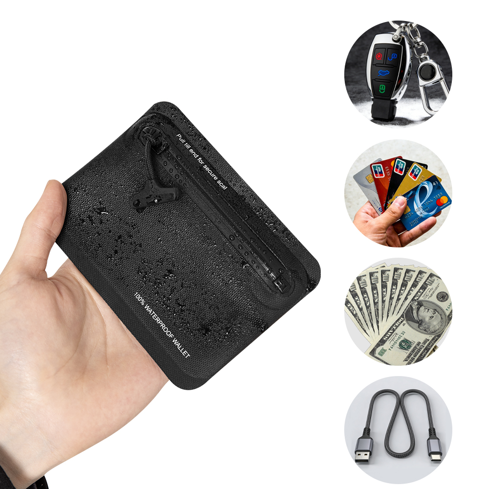 Waterproof Zipper Coin Purse O - Edc Carry Card บทวิจารณ์และราคา