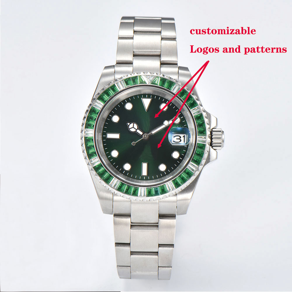 40mm luxury diving Men's watch - Watch Winder Compact บทวิจารณ์และราคา