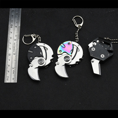 Mini EDC Folding Knife Coin Po - Edc Carry Coins บทวิจารณ์และราคา