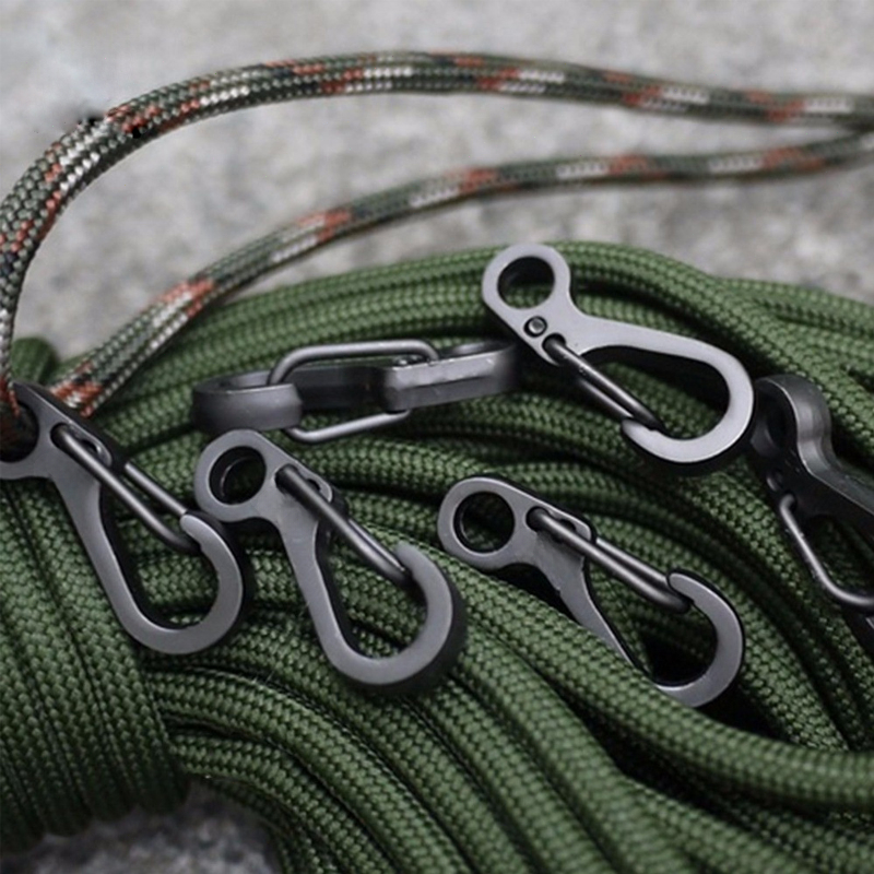 10Pcs/lot Mini Carabiner Parac - Edc Carry Kit บทวิจารณ์และราคา