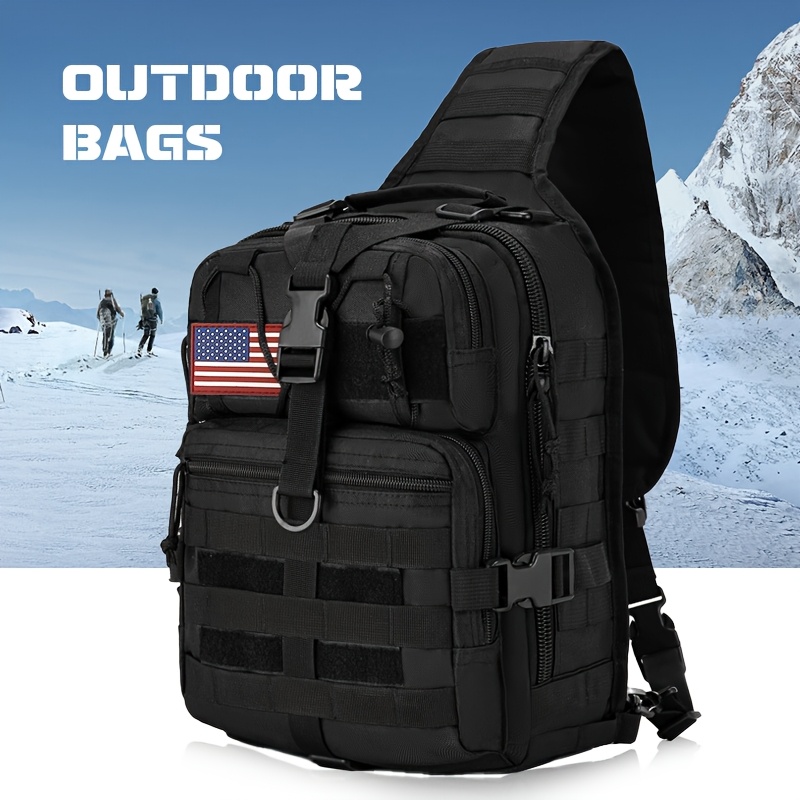 1pc 6.6gal Tactical Sling Back - Edc Carry Bag For Men บทวิจารณ์และราคา