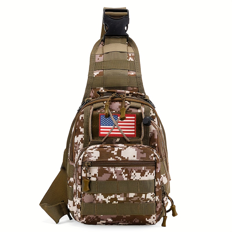 1pc 6.6gal Tactical Sling Back - Edc Carry Bag For Men บทวิจารณ์และราคา