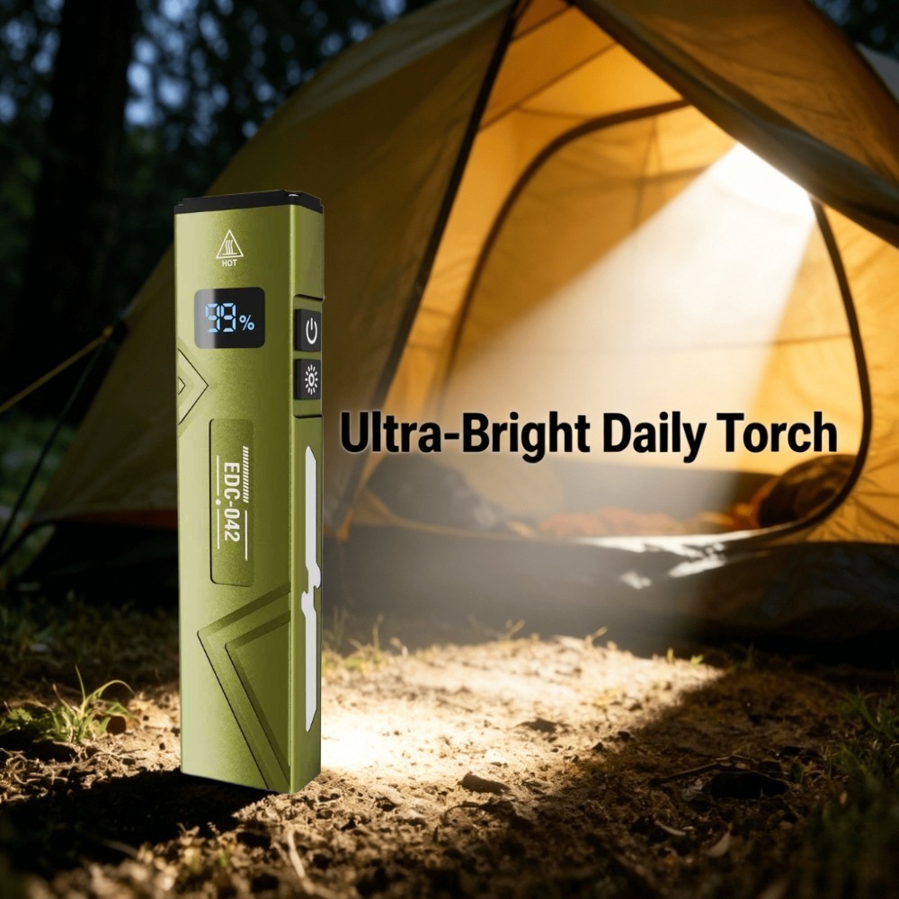EDC Flashlight Rechargeable UV - Edc Daily Carry บทวิจารณ์และราคา