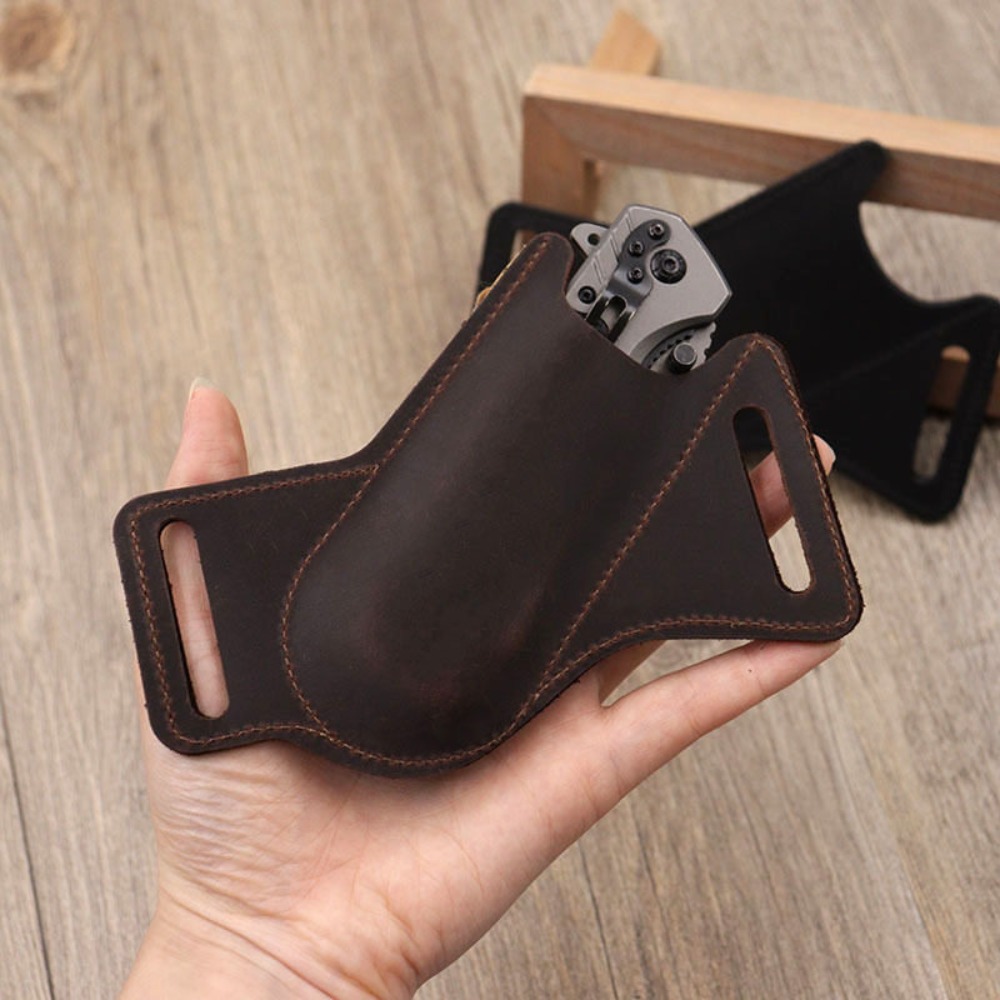 Tactical Molle Pouch Universal - Leather Edc. Carry Pouch บทวิจารณ์และราคา