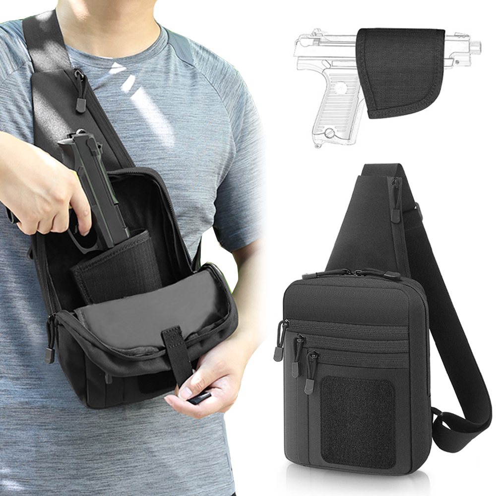 Tactical Pistol Gun Bag Concea - Edc Carry Bag For Pistol บทวิจารณ์และราคา