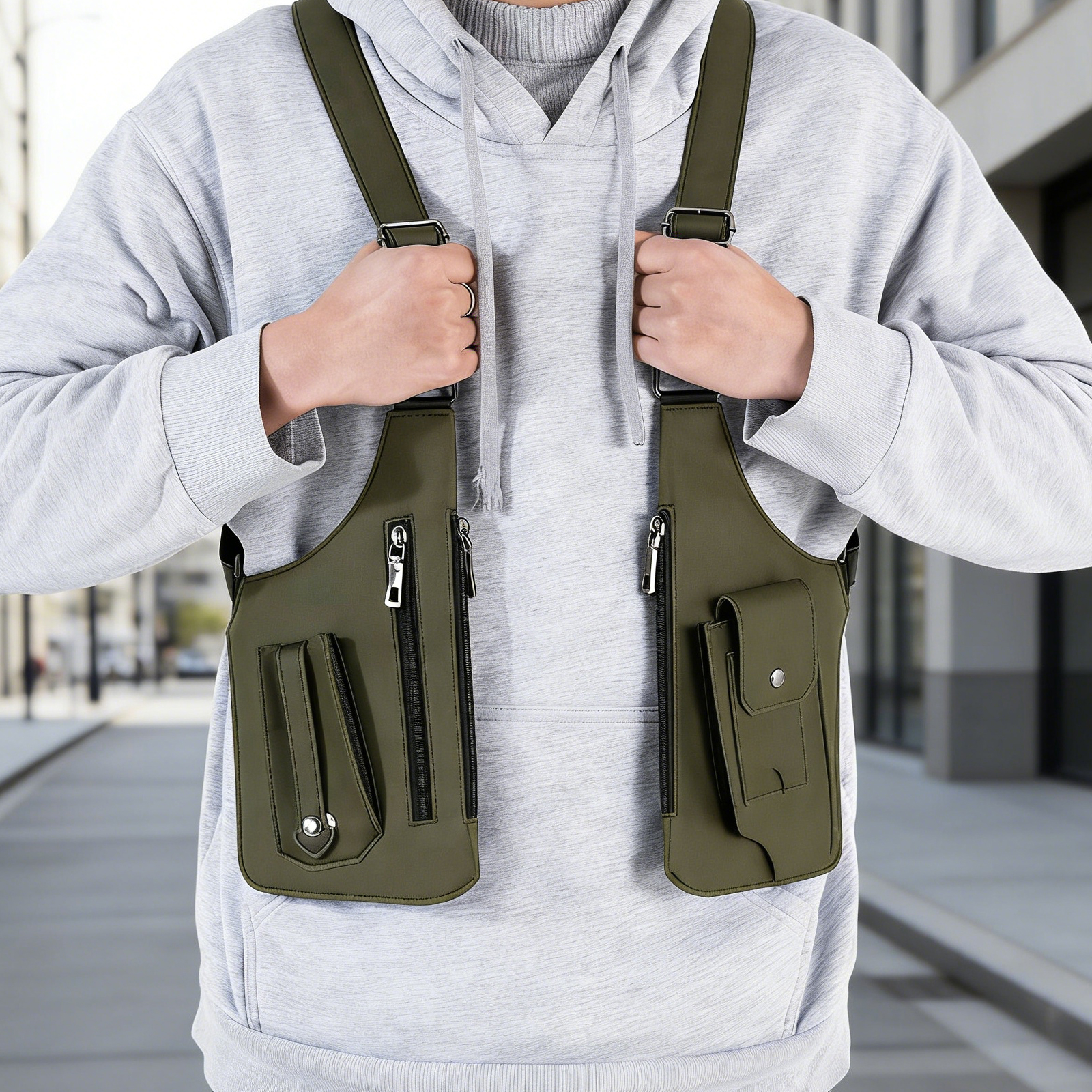 Tatical EDC Men's Chest Rigs A - Edc Carry Bag For Men บทวิจารณ์และราคา