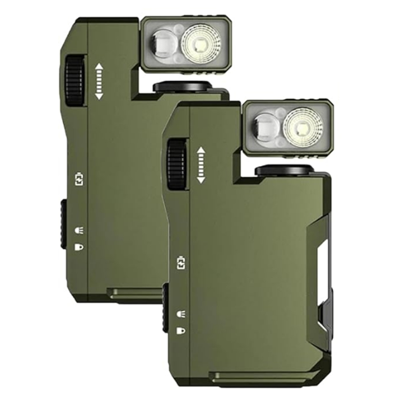 AT51-2Pcs EDC Flashlight With  - Edc Daily Carry บทวิจารณ์และราคา