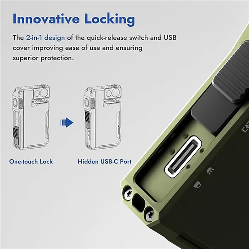 AT51-2Pcs EDC Flashlight With  - Edc Daily Carry บทวิจารณ์และราคา