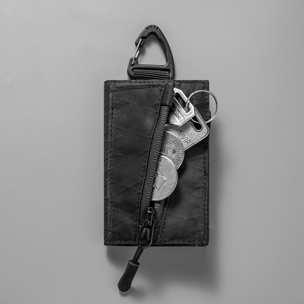 Trifold Wallet with Hook Keych - Edc Carry Card บทวิจารณ์และราคา