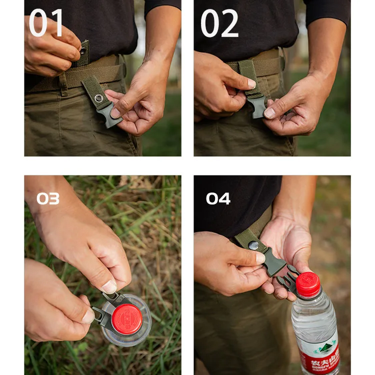 6pcs Camping Webbing Buckle Ho - Edc Carry Kit บทวิจารณ์และราคา