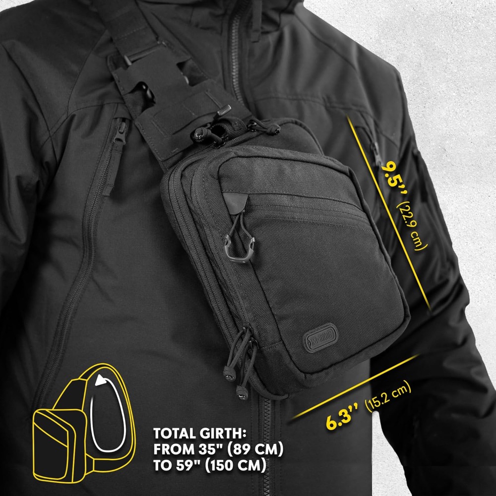 EDC Tactical Sling Bag - Cross - Edc Carry Bag For Men บทวิจารณ์และราคา