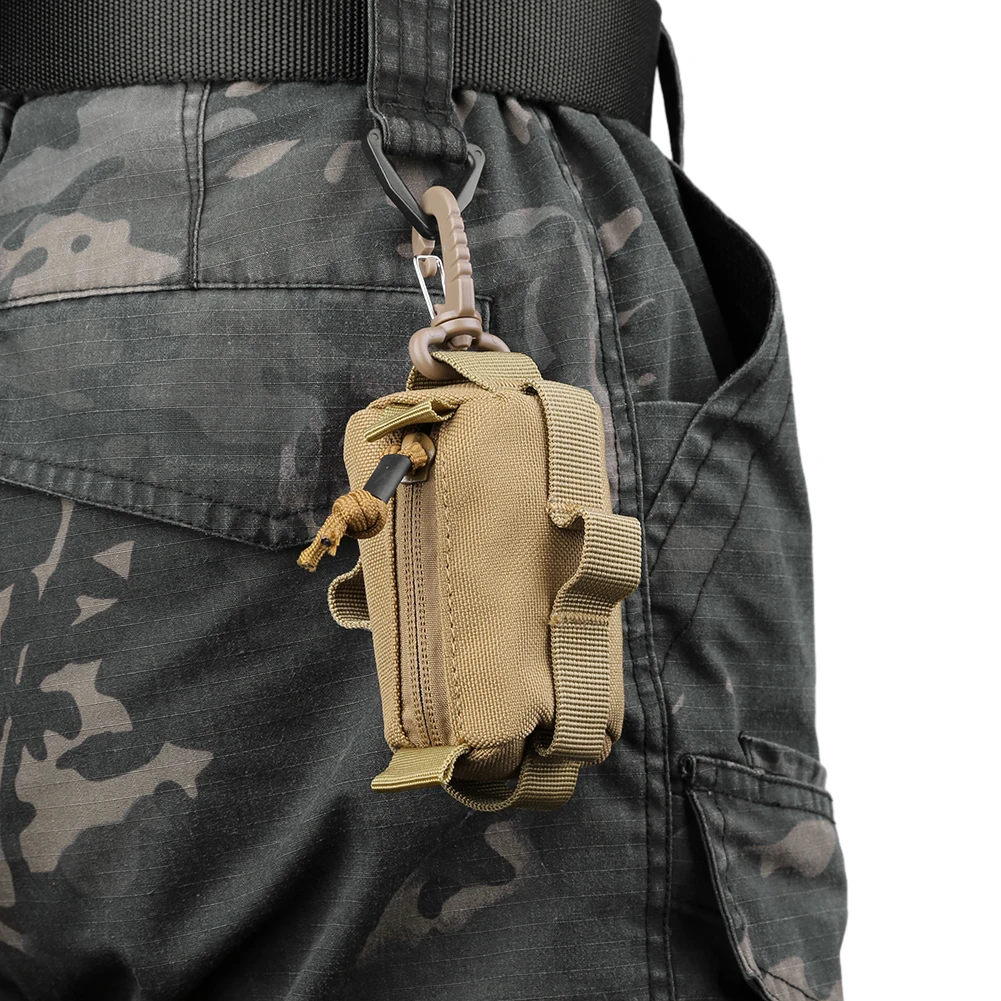 Tactical EDC Pouch Zipper Key  - Edc Carry Items บทวิจารณ์และราคา