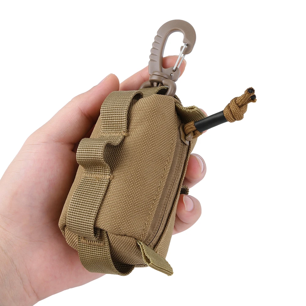 Tactical EDC Pouch Zipper Key  - Edc Carry Items บทวิจารณ์และราคา