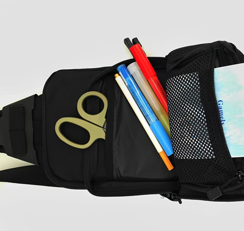 Tactical Sling Bag Concealed C - Edc Concealed Carry Fanny Pack บทวิจารณ์และราคา