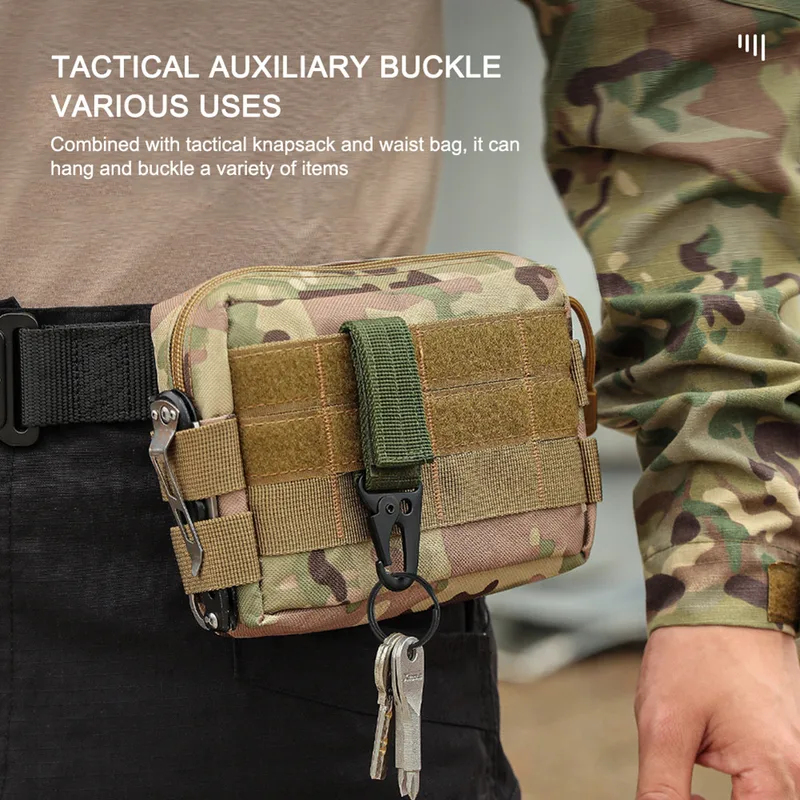 1-4Pcs Tactical Carabiner Outd - Edc Carry Kit บทวิจารณ์และราคา
