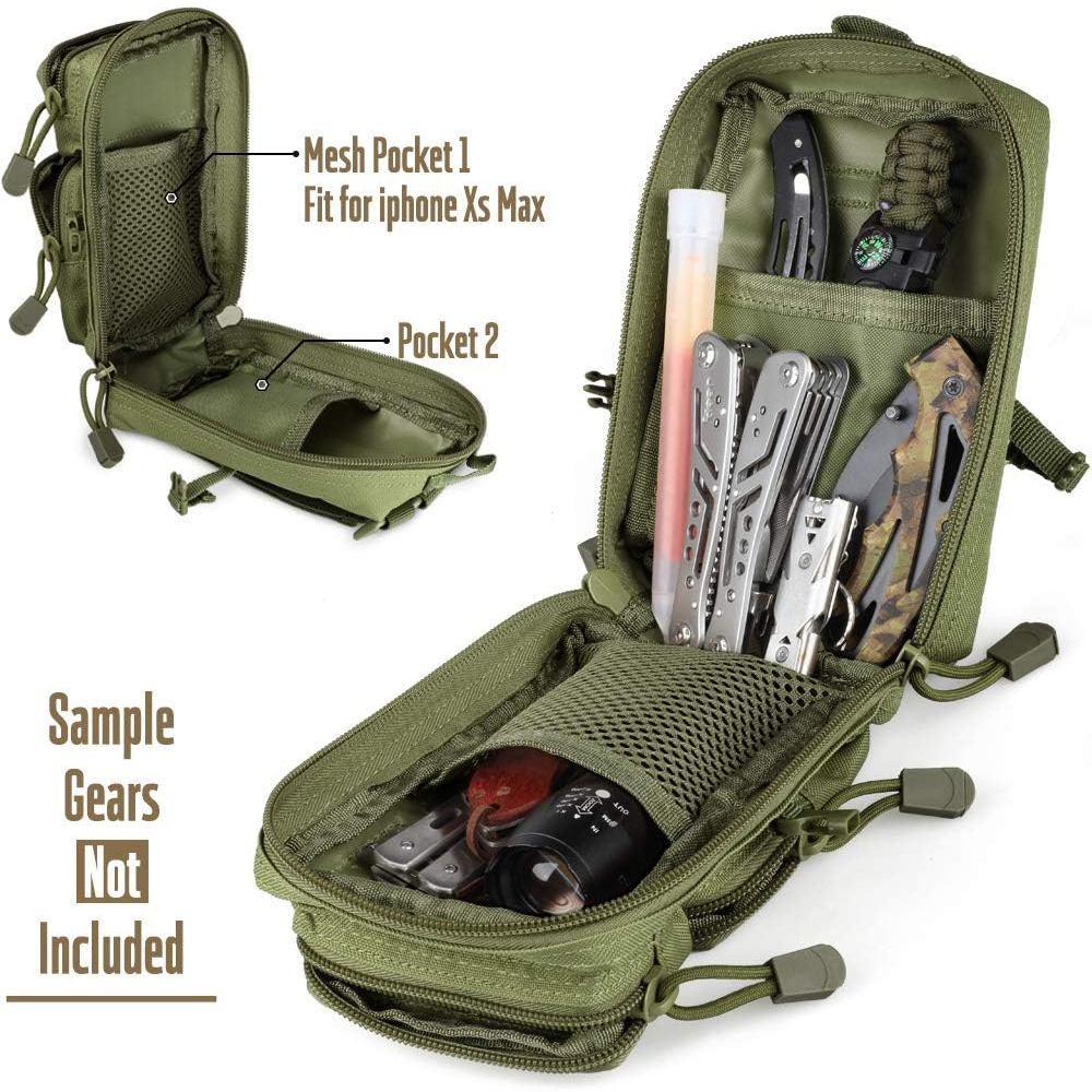 Tactical Molle Utility Pouch O - Edc Carry Kit บทวิจารณ์และราคา