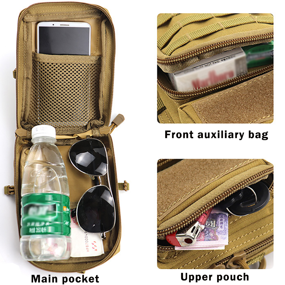 Tactical Molle Utility Pouch O - Edc Carry Kit บทวิจารณ์และราคา