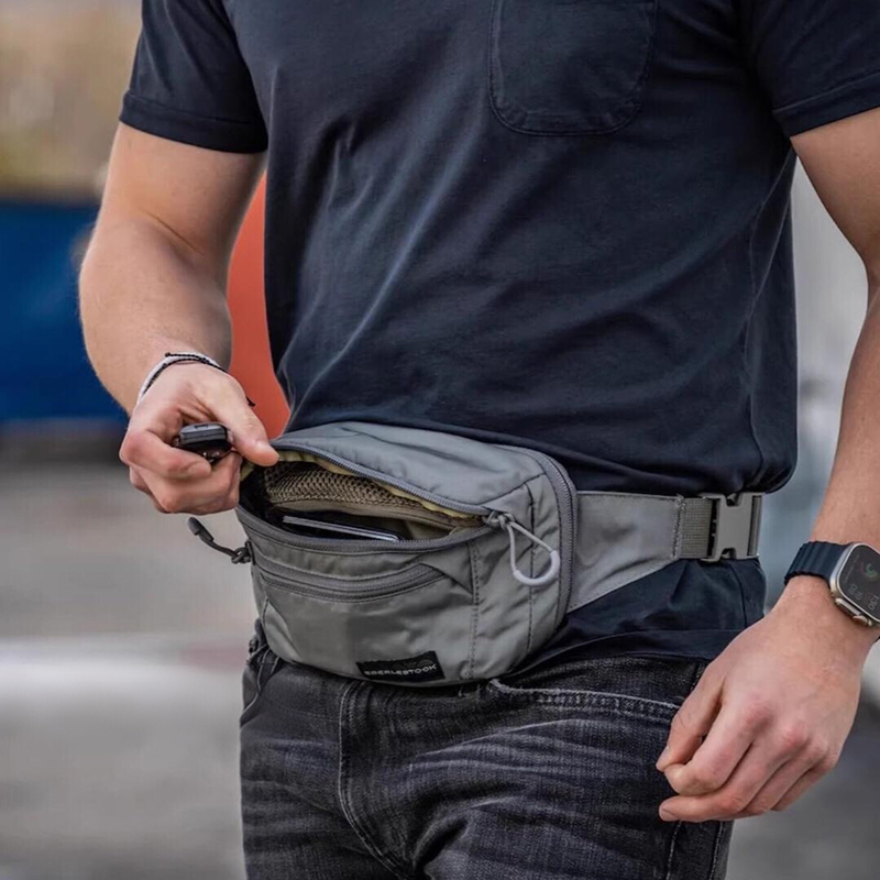 Mens Belt Bag with Adjustable  - Edc Concealed Carry Fanny Pack บทวิจารณ์และราคา