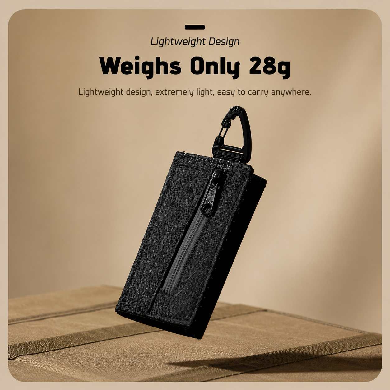 Lightweight Trifold Wallet wit - Edc Carry Card บทวิจารณ์และราคา