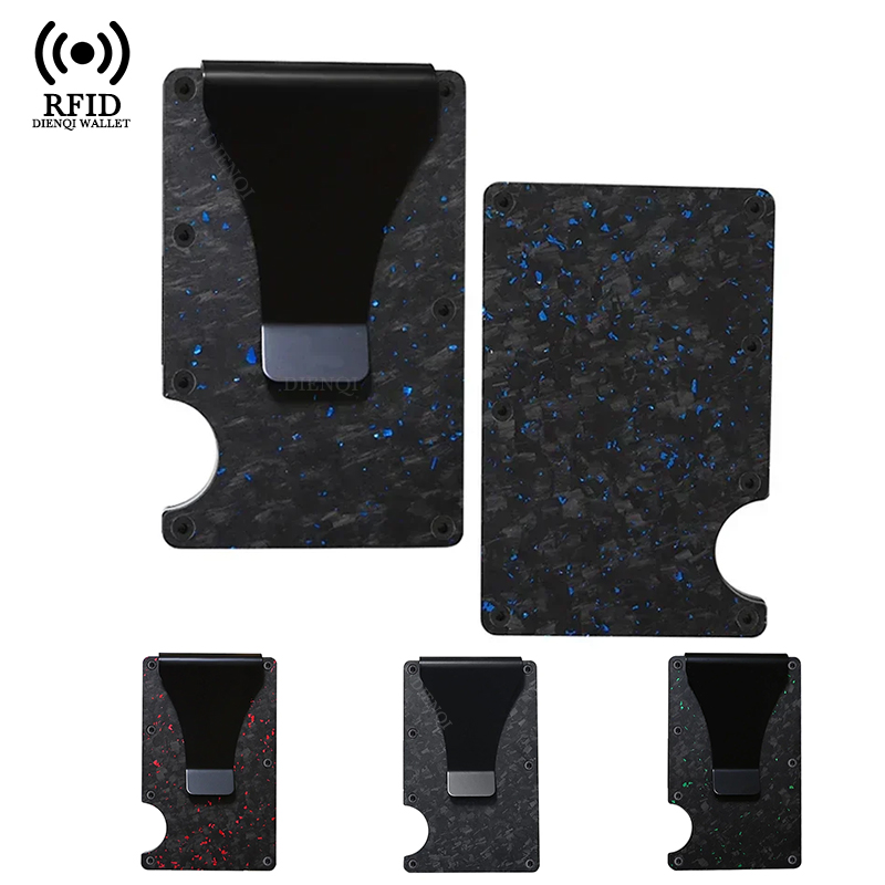 Men's RFID Blocking Wallet Met - Edc Carry Card บทวิจารณ์และราคา
