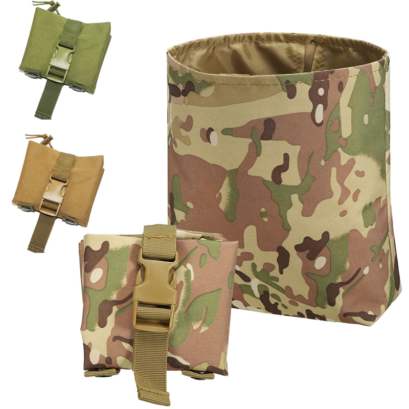 New Molle Folding Dump Drop Ma - Edc Carry Holster บทวิจารณ์และราคา