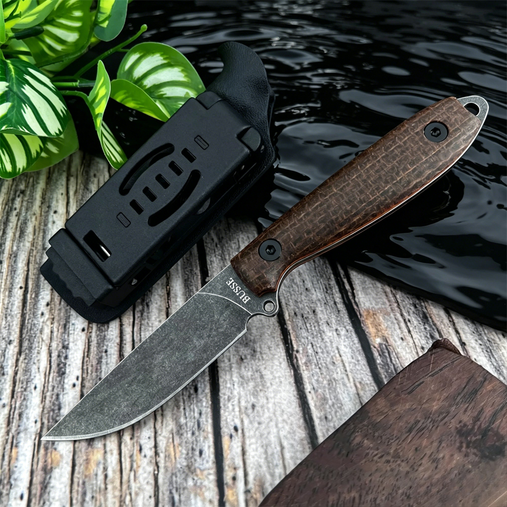 Micarta Grip Fixed Blade EDC K - Edc Concealed Carry Knife บทวิจารณ์และราคา