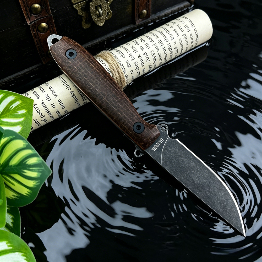 Micarta Grip Fixed Blade EDC K - Edc Concealed Carry Knife บทวิจารณ์และราคา
