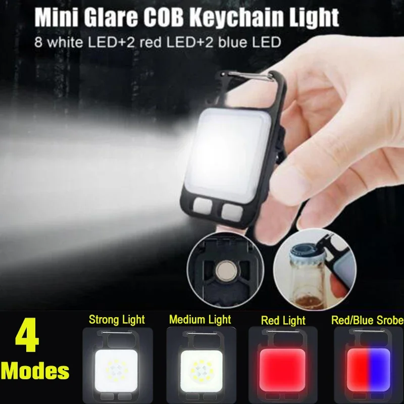 Mini Keychain Light Camping Hi - Keychain Flashlight บทวิจารณ์และราคา